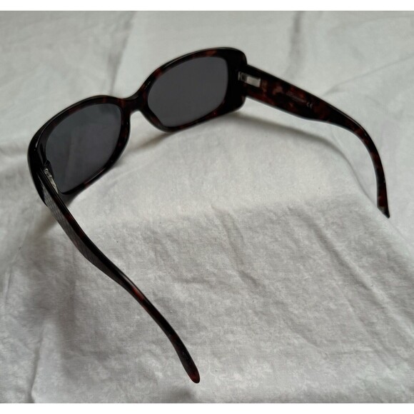 LIZ CLAIBORNE Sunglasses L536/S Polished Black Wrap 57-16-130 FRAMES ONLY - Picture 7 of 13